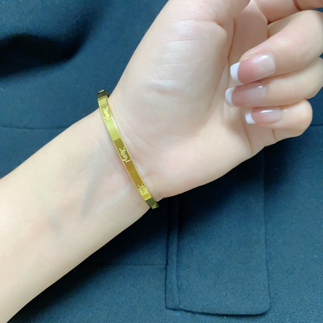 YSL 18K Gold Bracelet