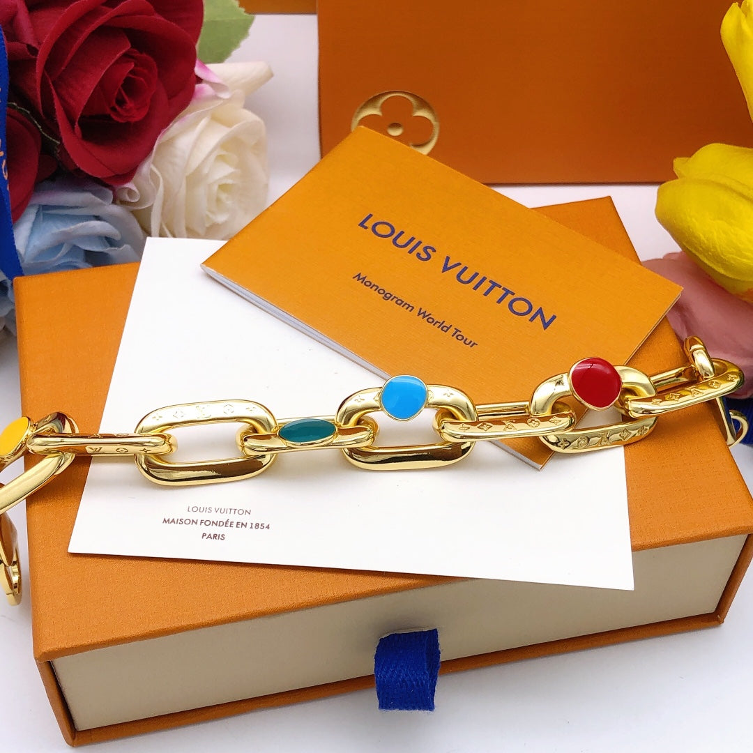 Lou Yayoi Kusama 18K Gold Bracelet
