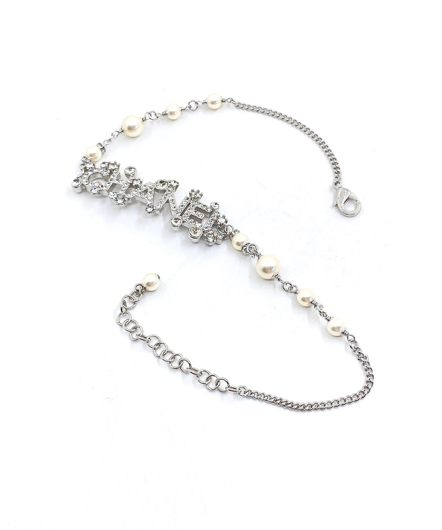 Chanel Crystals 18K Gold Necklace