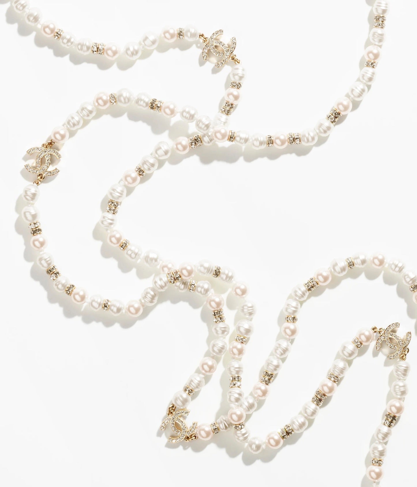 Chanel Pearl Choker 18K Gold Necklace