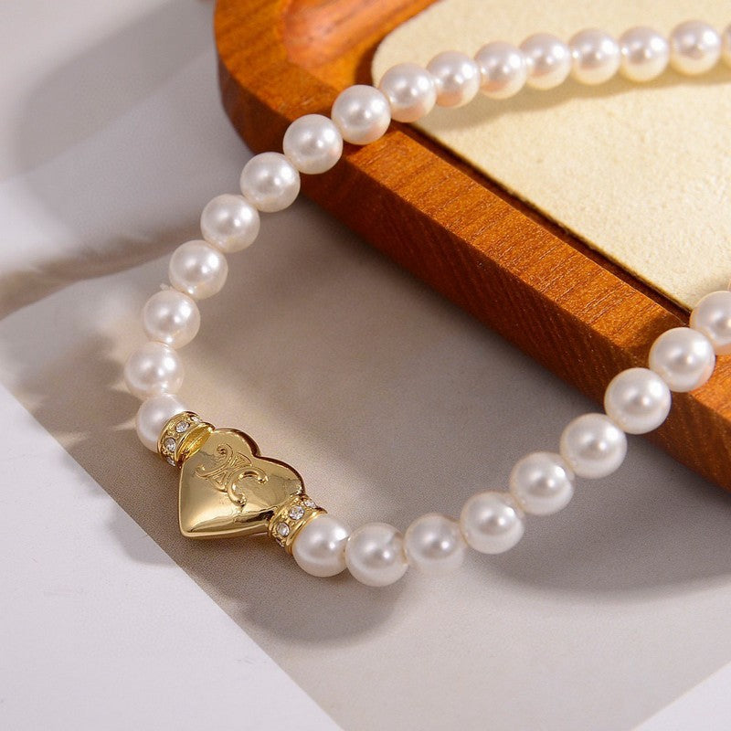 Celine Pearls 18K Gold Necklace