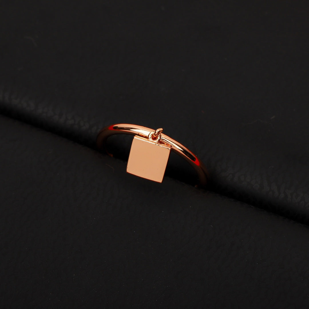 Hermes Chaine D'ancre Verso 18K Gold Ring
