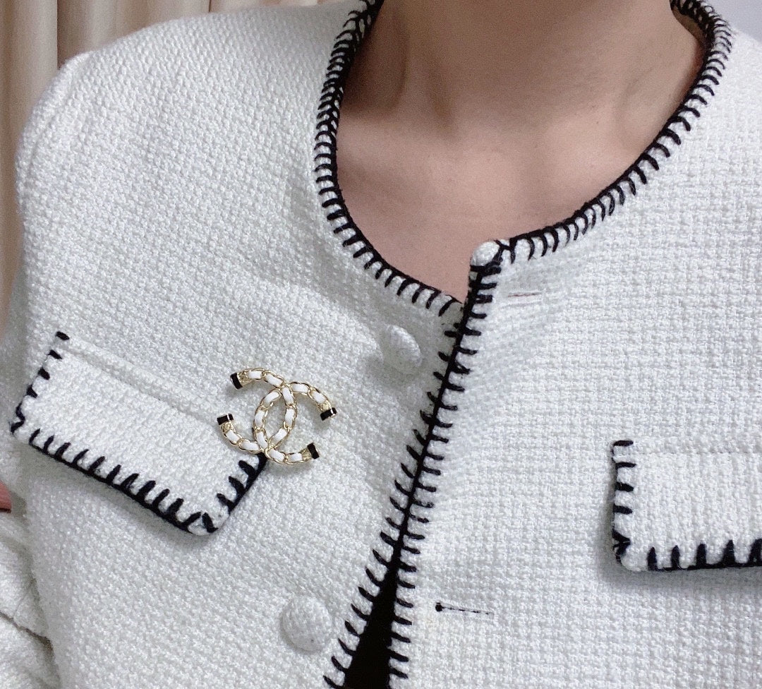 Chanel Pearl 18K Gold Brooch