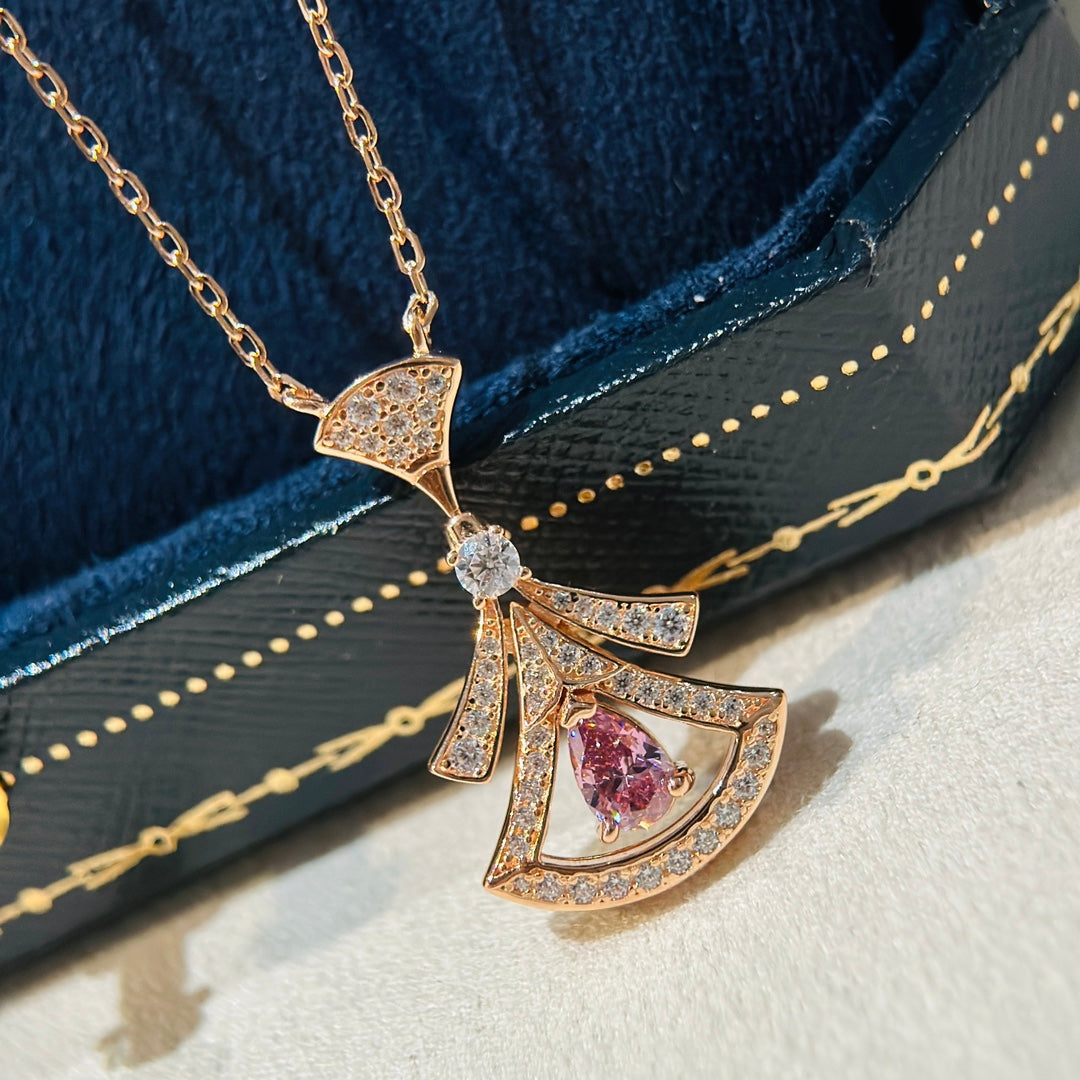 Bvlgari Dream Diamonds 18K Gold Necklace