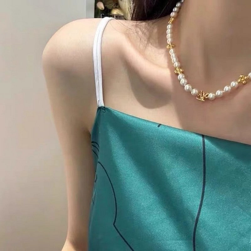 Louis Vuitton My Pearl 18K Gold Necklace