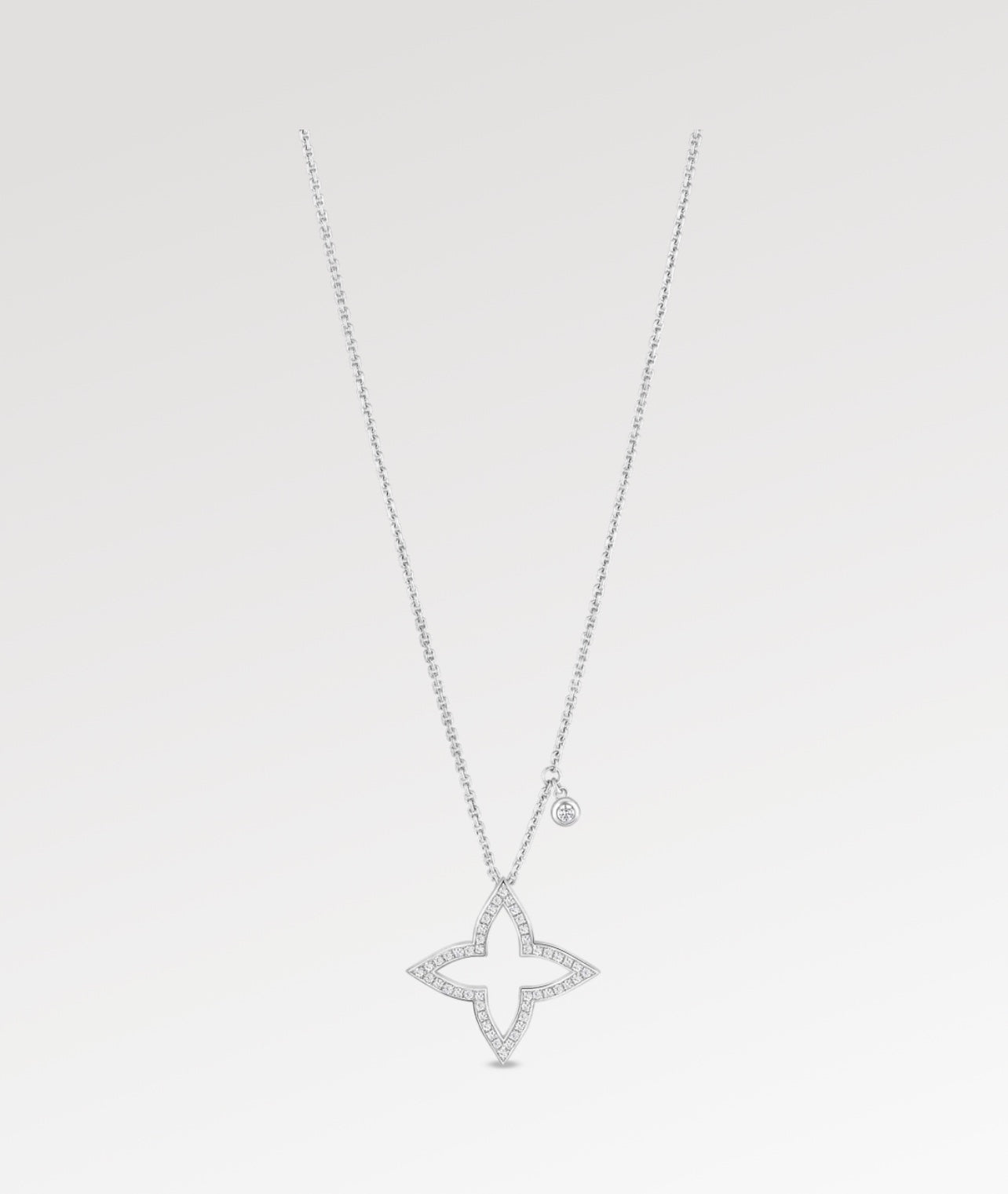 Louis Vuitton Blossom Pendant 18K Gold Necklace