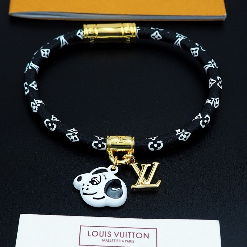 Louis Vuitton Animogram 18K Gold Bracelet