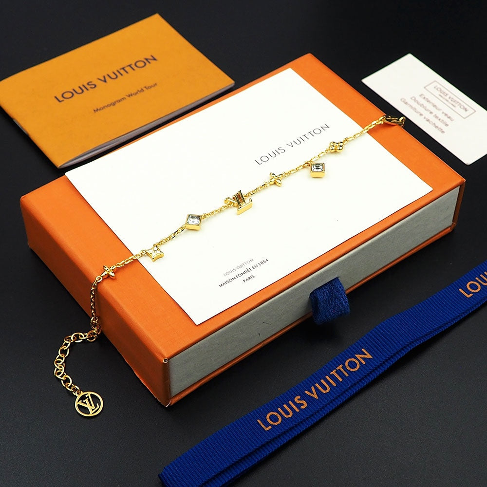 Louis Vuitton In The Sky 18K Gold Bracelet