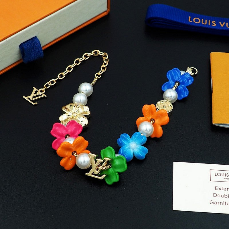 Louis Vuitton Surfin' Flower 18K Gold Bracelet