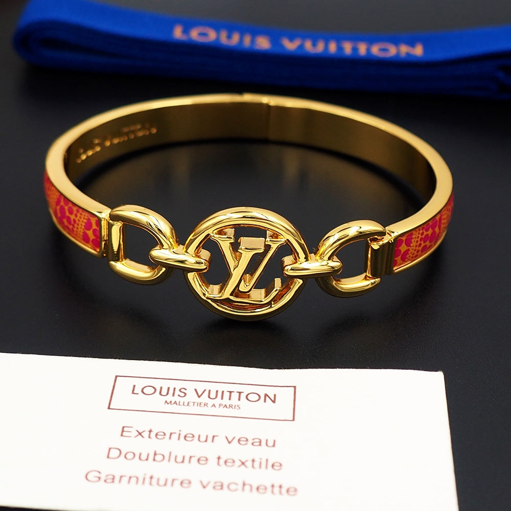 Louis Vuitton x YK Hang It 18K Gold Bracelet