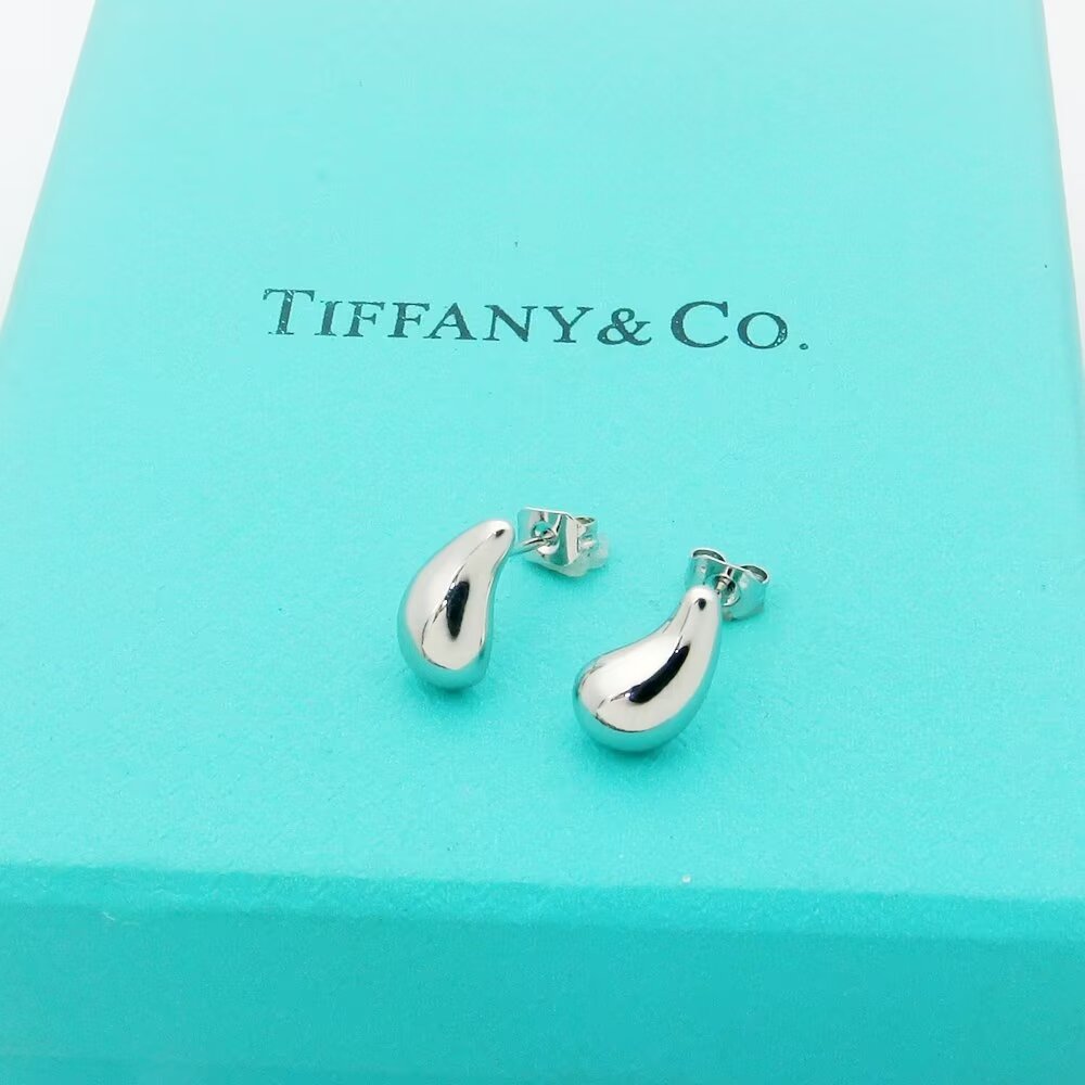 Tiffany Horn 18K Gold Earrings