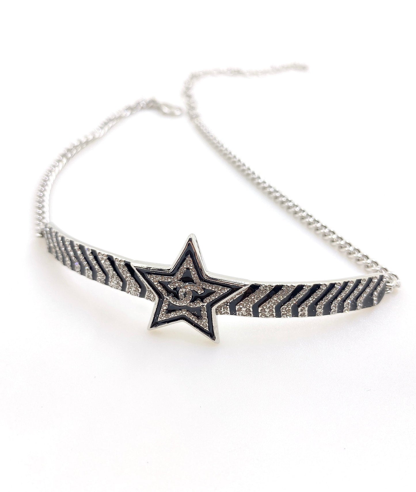 Chanel Star Diamonds 18K Gold Necklace