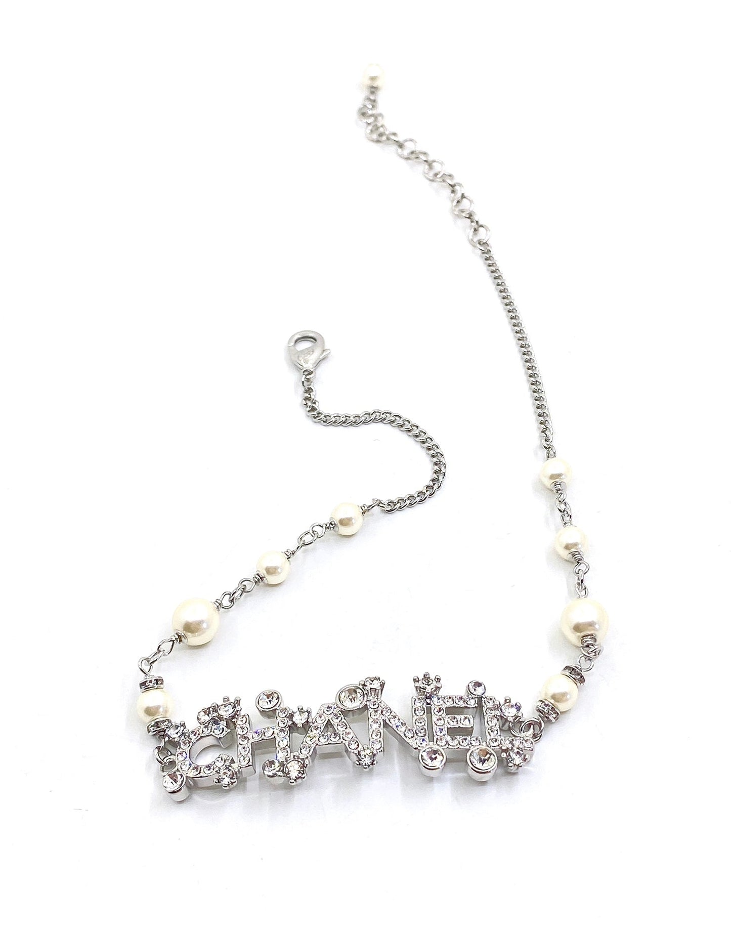 Chanel Crystals 18K Gold Necklace