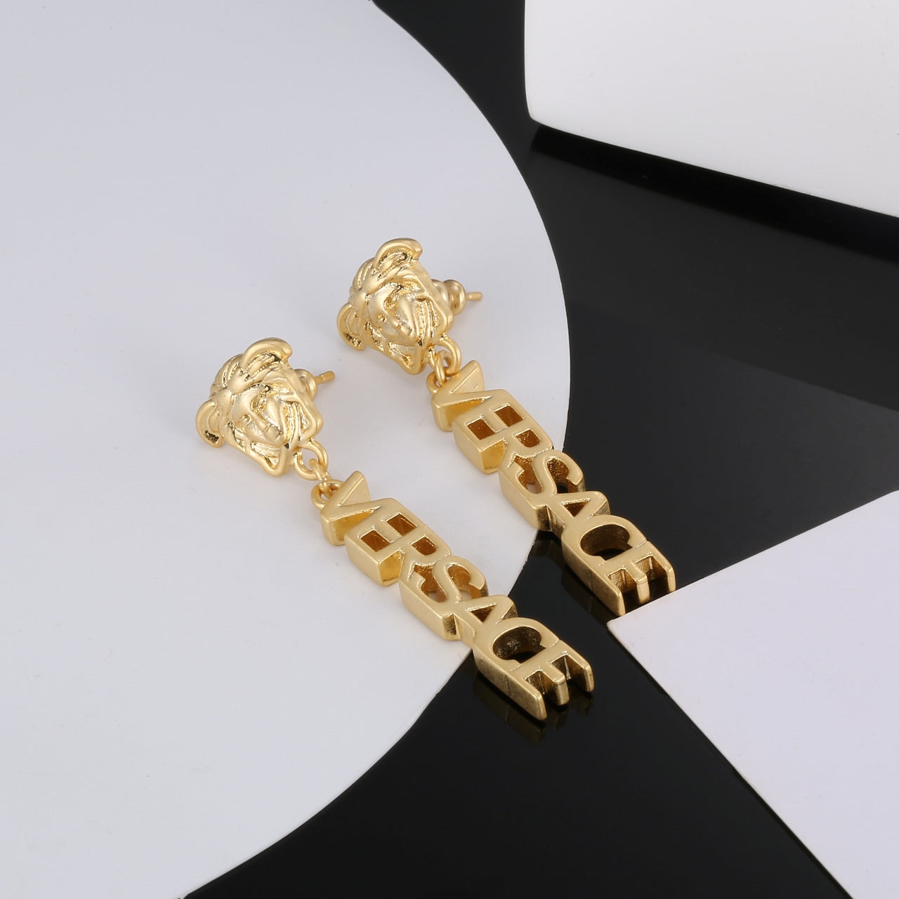 Medusa 18K Gold Earrings