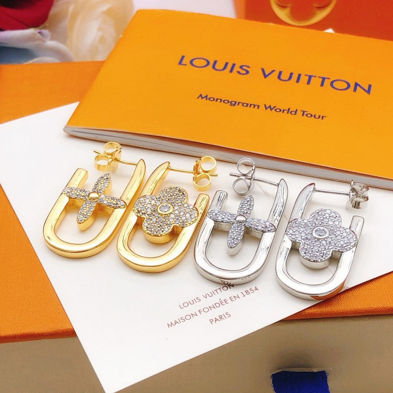 Louis Vuitton 18K Gold Earrings