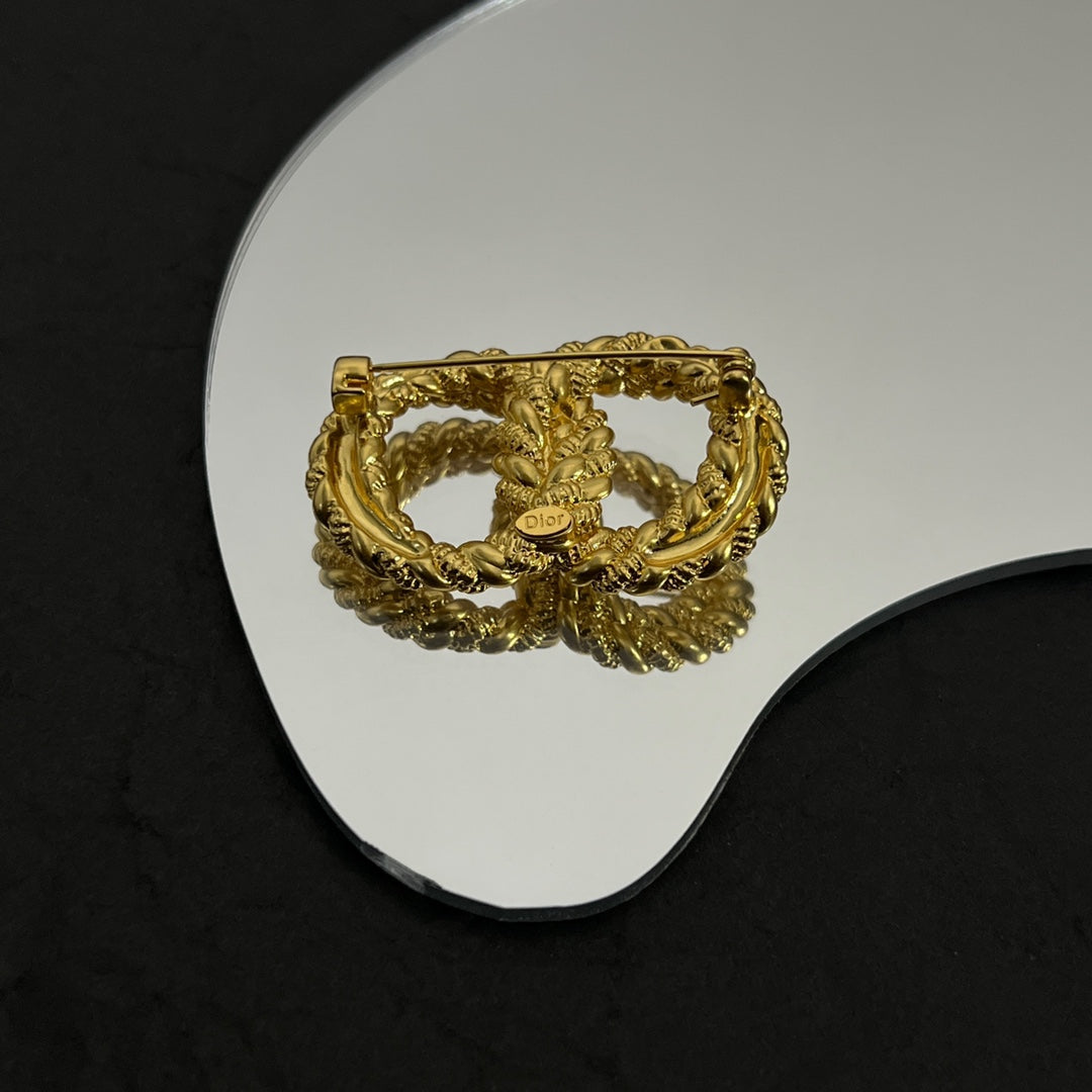 Dior Revolution 18K Gold Brooch