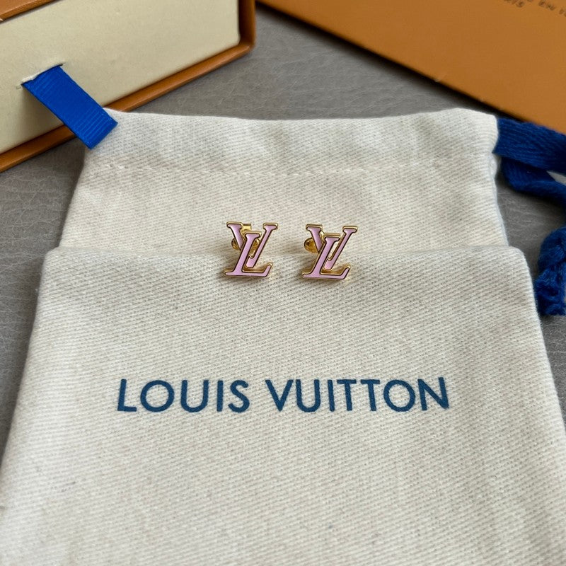 Louis Vuitton Color Iconic 18K Gold Earrings