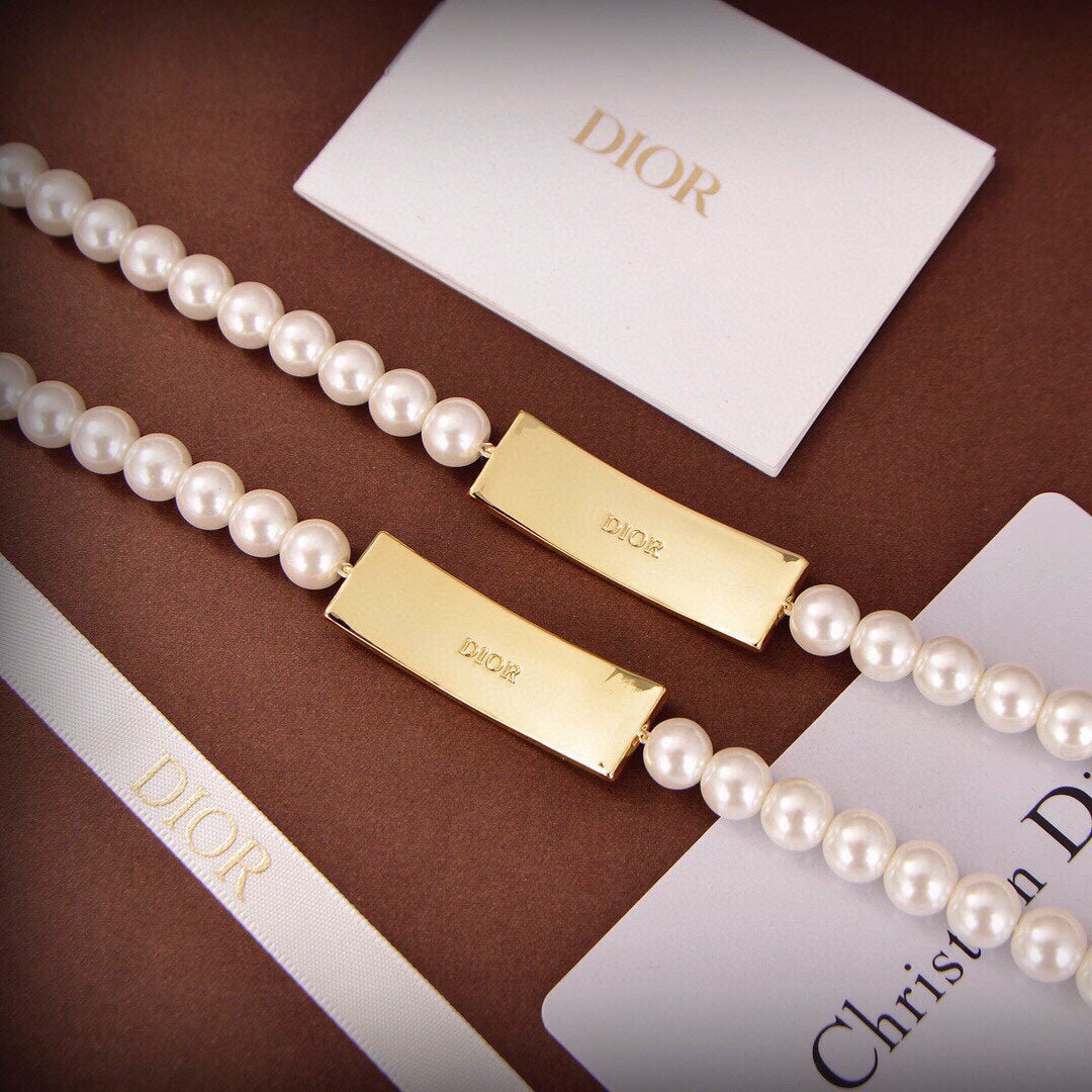 Dior 30 Montaigne 18K Gold Necklace