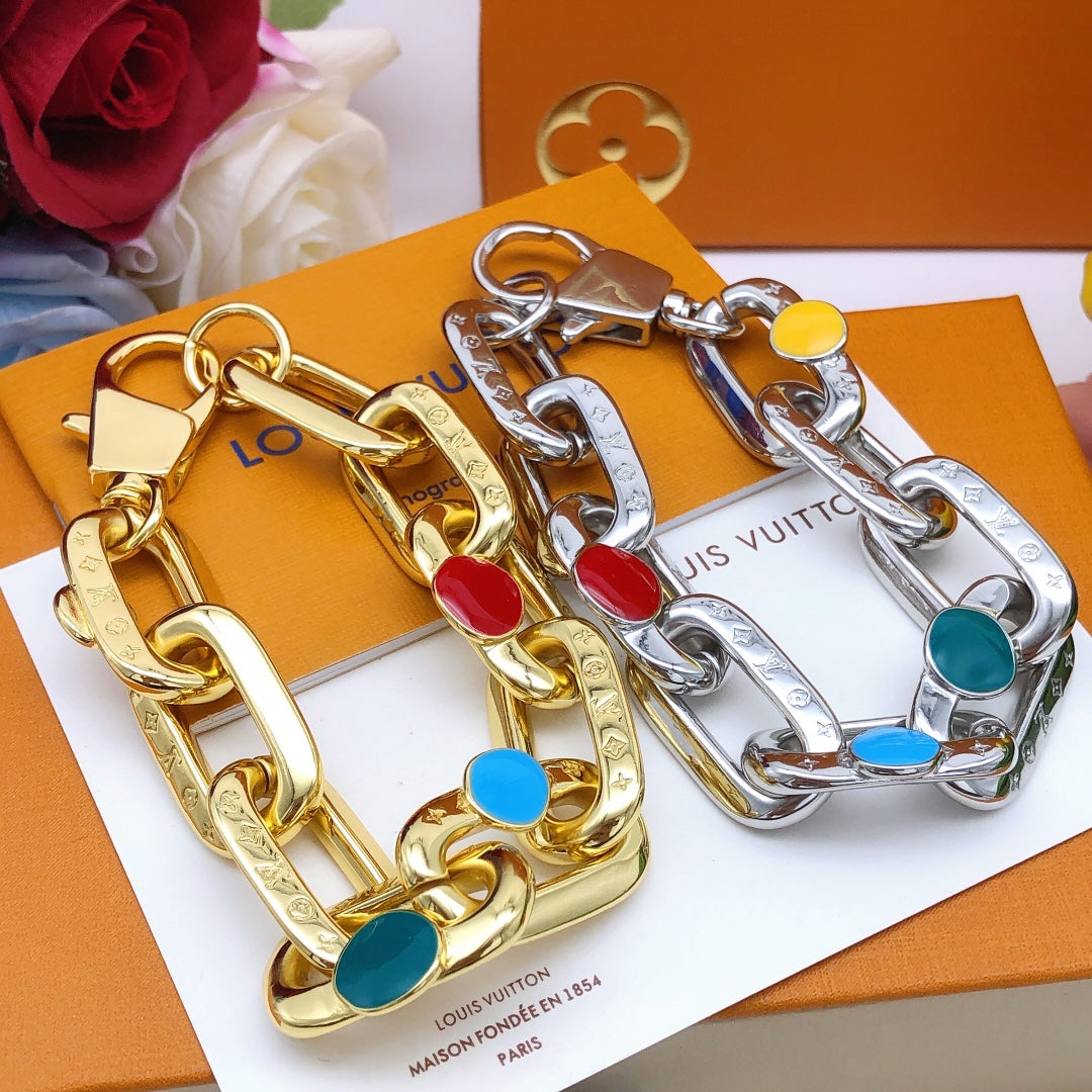 Lou Yayoi Kusama 18K Gold Bracelet