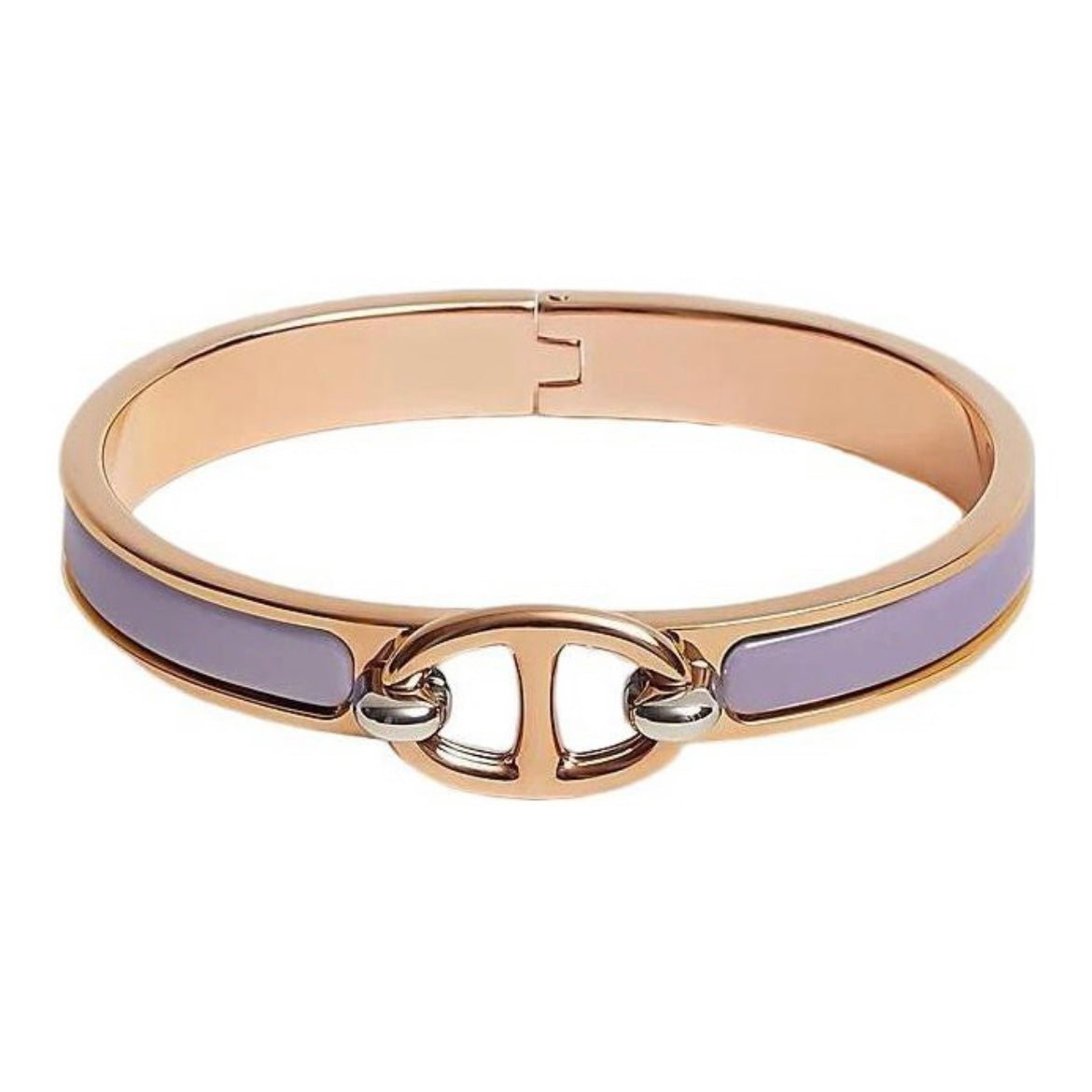 Hermes Mini Clic Chaine D'ancre 18K Gold Bracelet