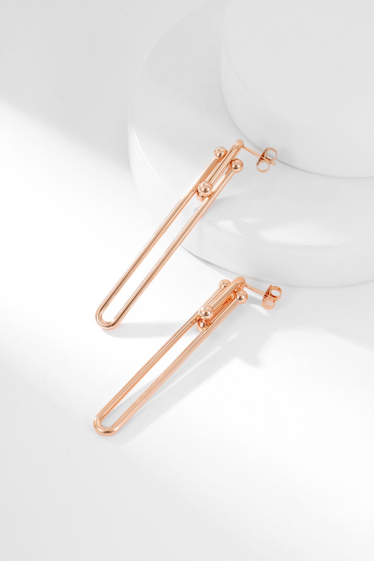 Tiffany HardWear Link 18K Gold Earrings