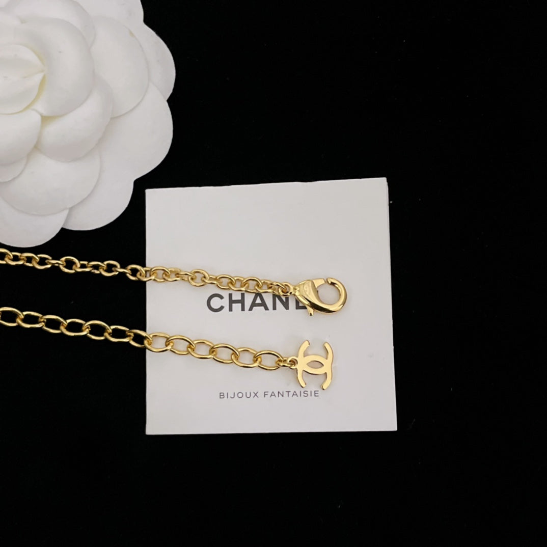 Chanel Pearls Chain 18K Gold Necklace