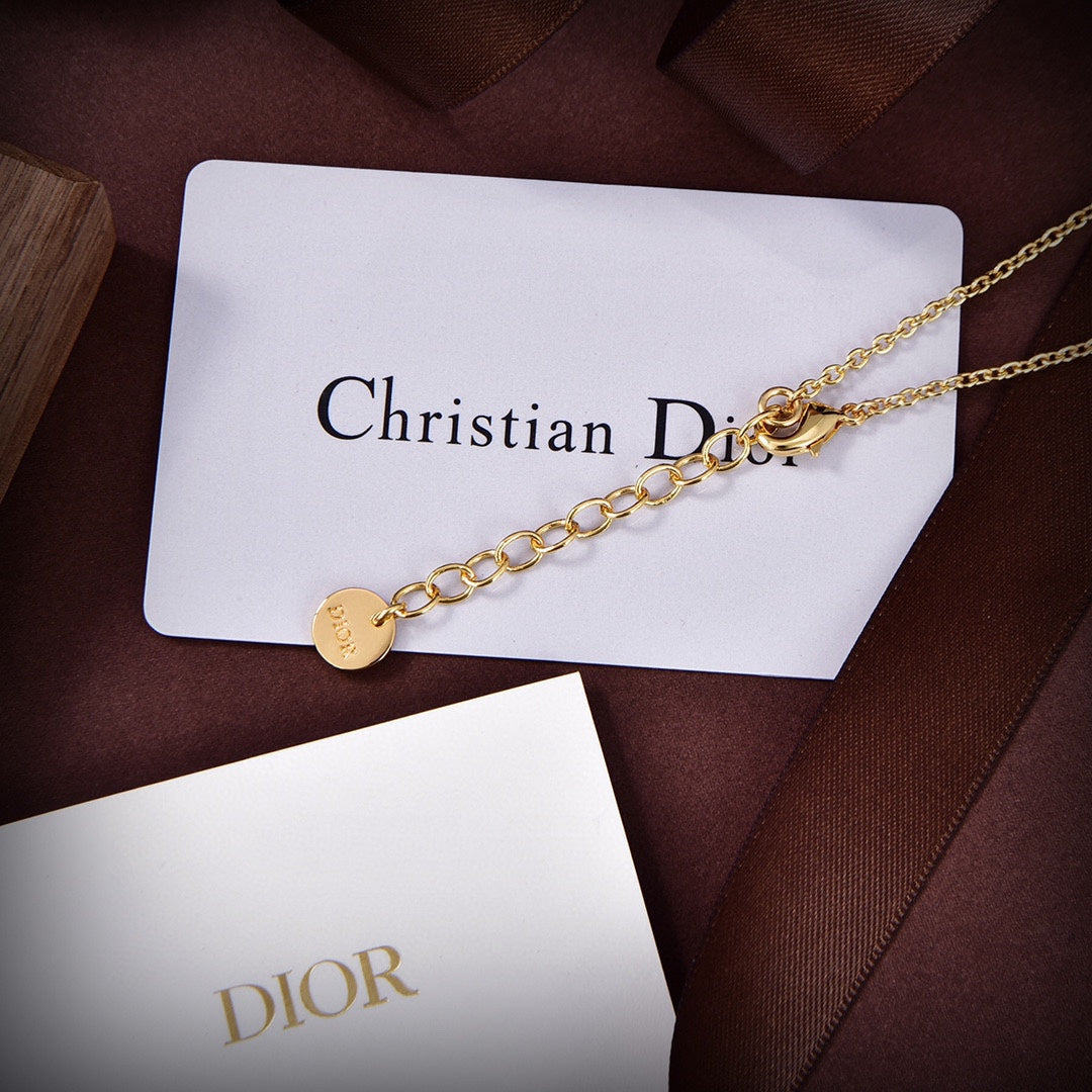 Dior Petit Diamonds 18K Gold Necklace