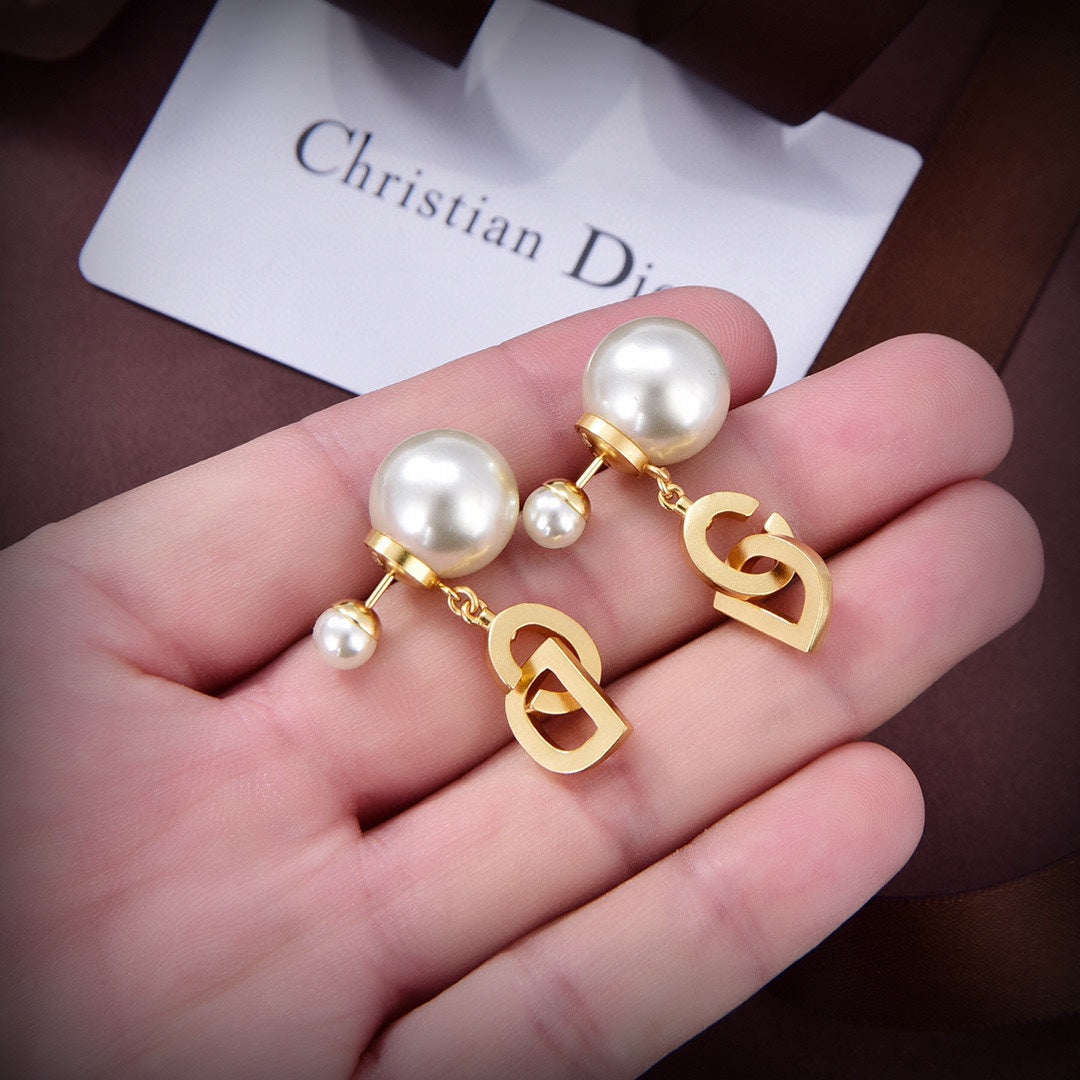 Dior Tribales 18K Gold Earrings
