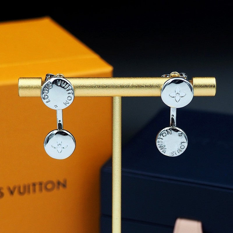 Louis Vuitton Studs 18K Gold Earrings