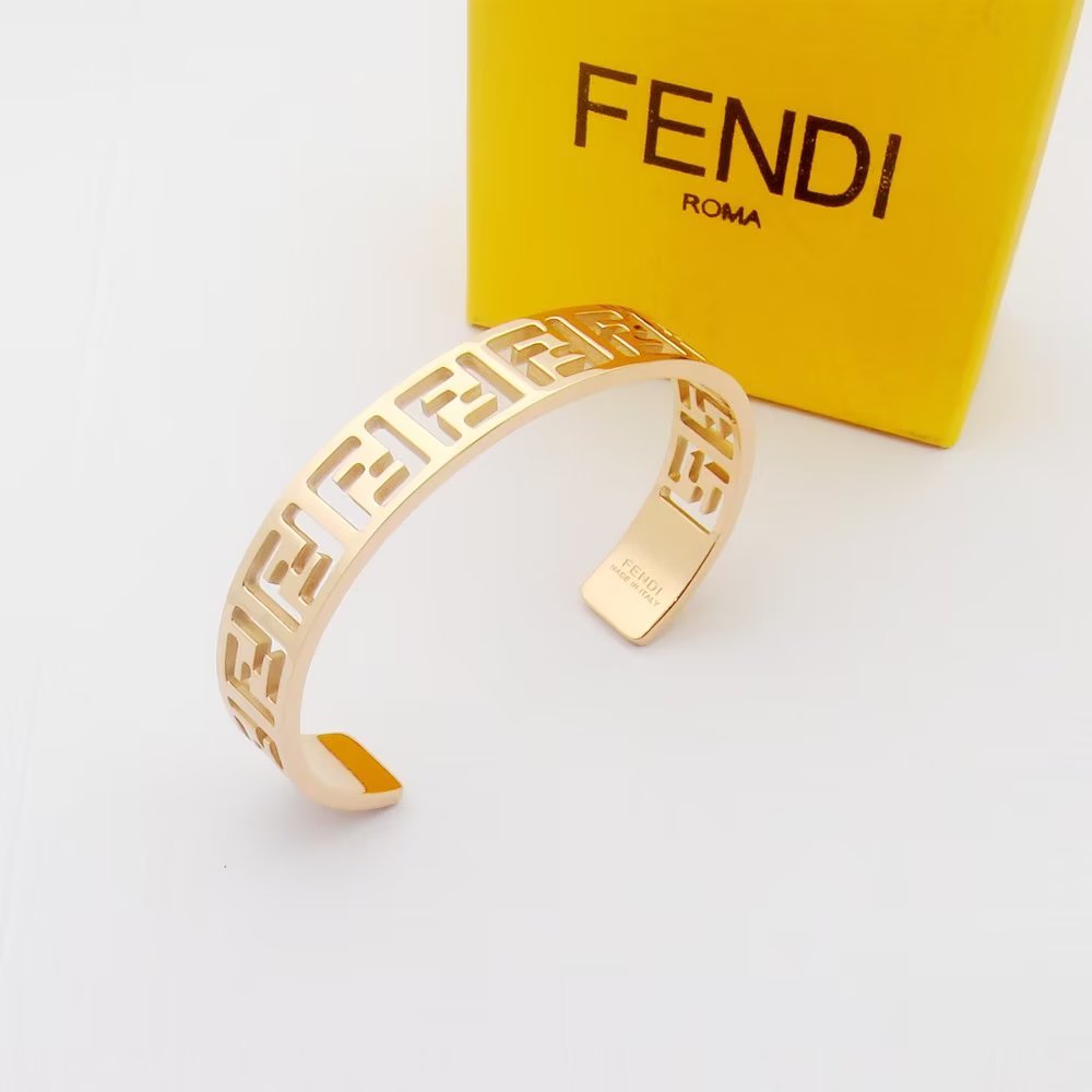 Fendi Forever 18K Gold Bracelet