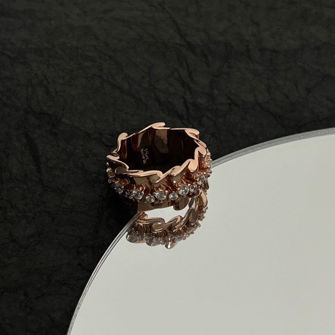 Dior Archi Bar en Corolle Bague 18K Gold Ring