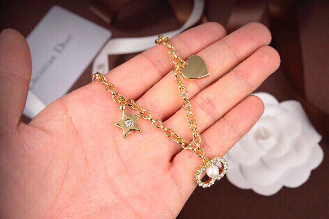 Dior 30 Montaigne Choker 18K Gold Necklace