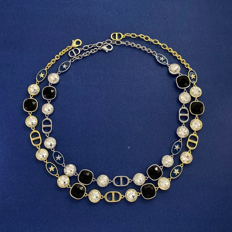 Dior Color Crystal 18K Gold Necklace