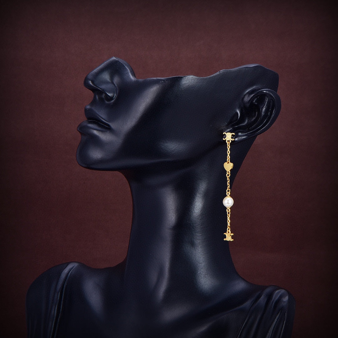 Celine 18K Gold Earrings