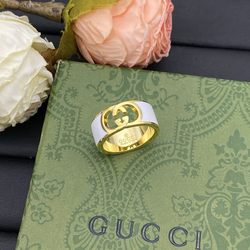 GucciColor 18K Yellow Gold Ring