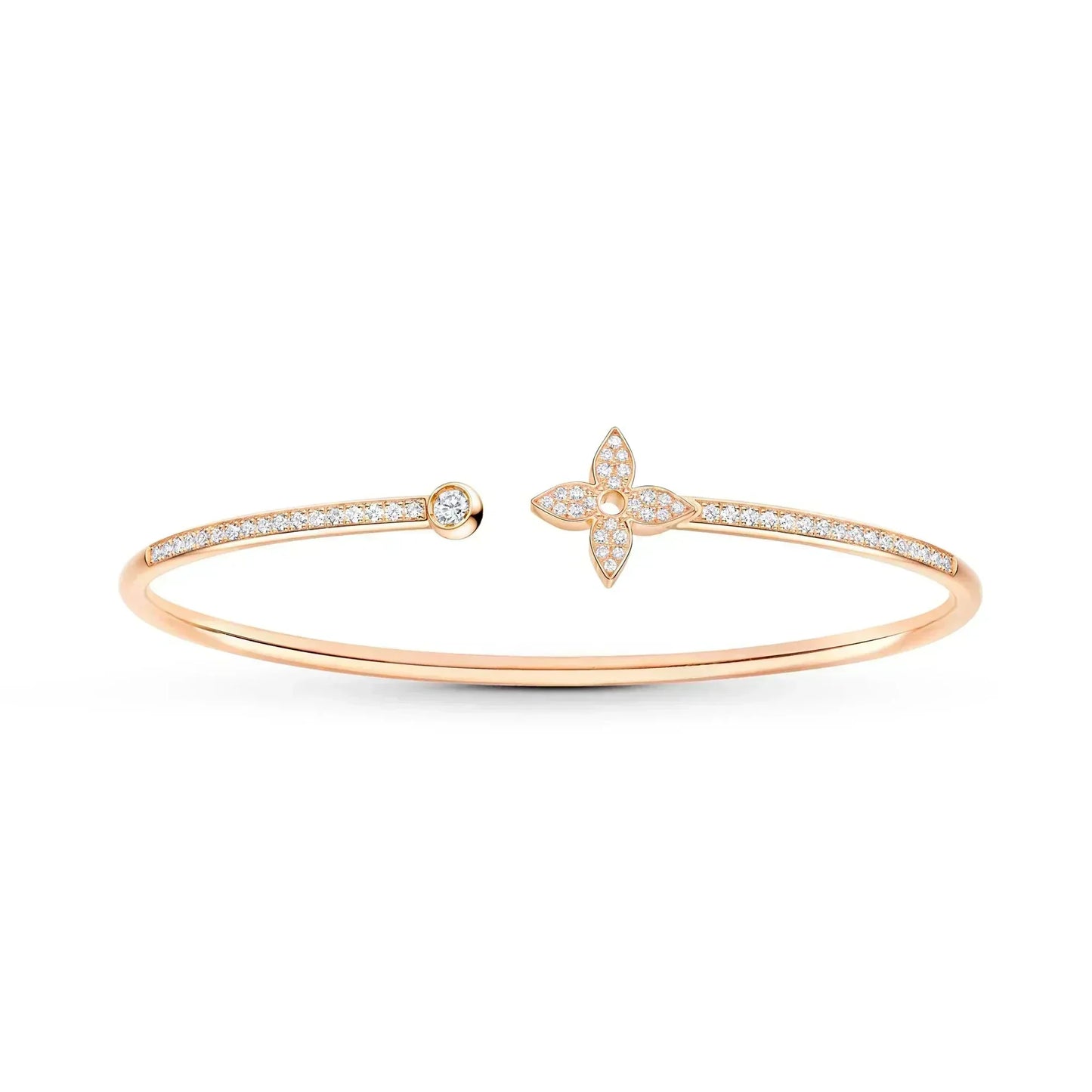 Louis Vuitton Idylle Blossom Twist 18K Gold Bracelet