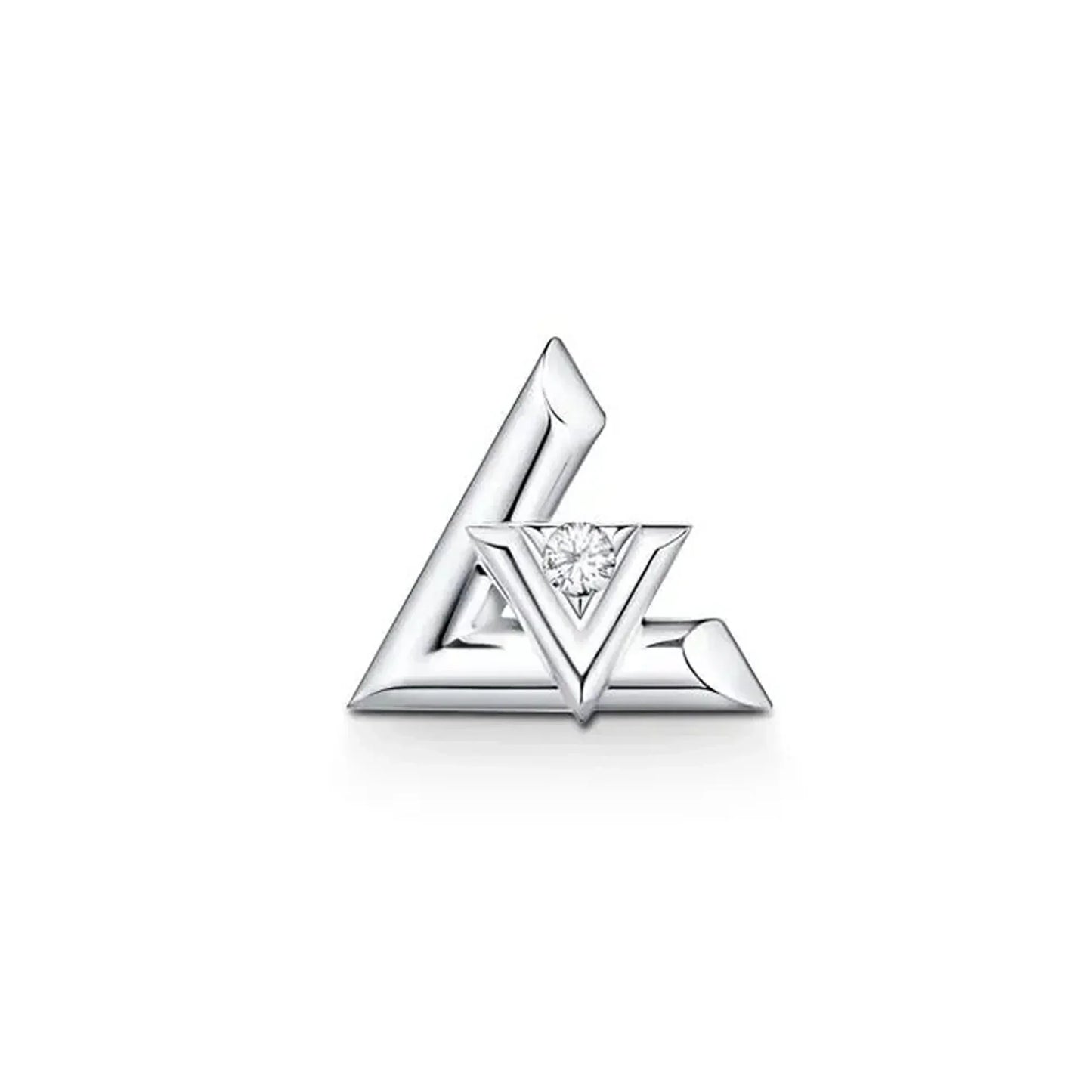 Louis Vuitton Volt One 18K Gold Earrings
