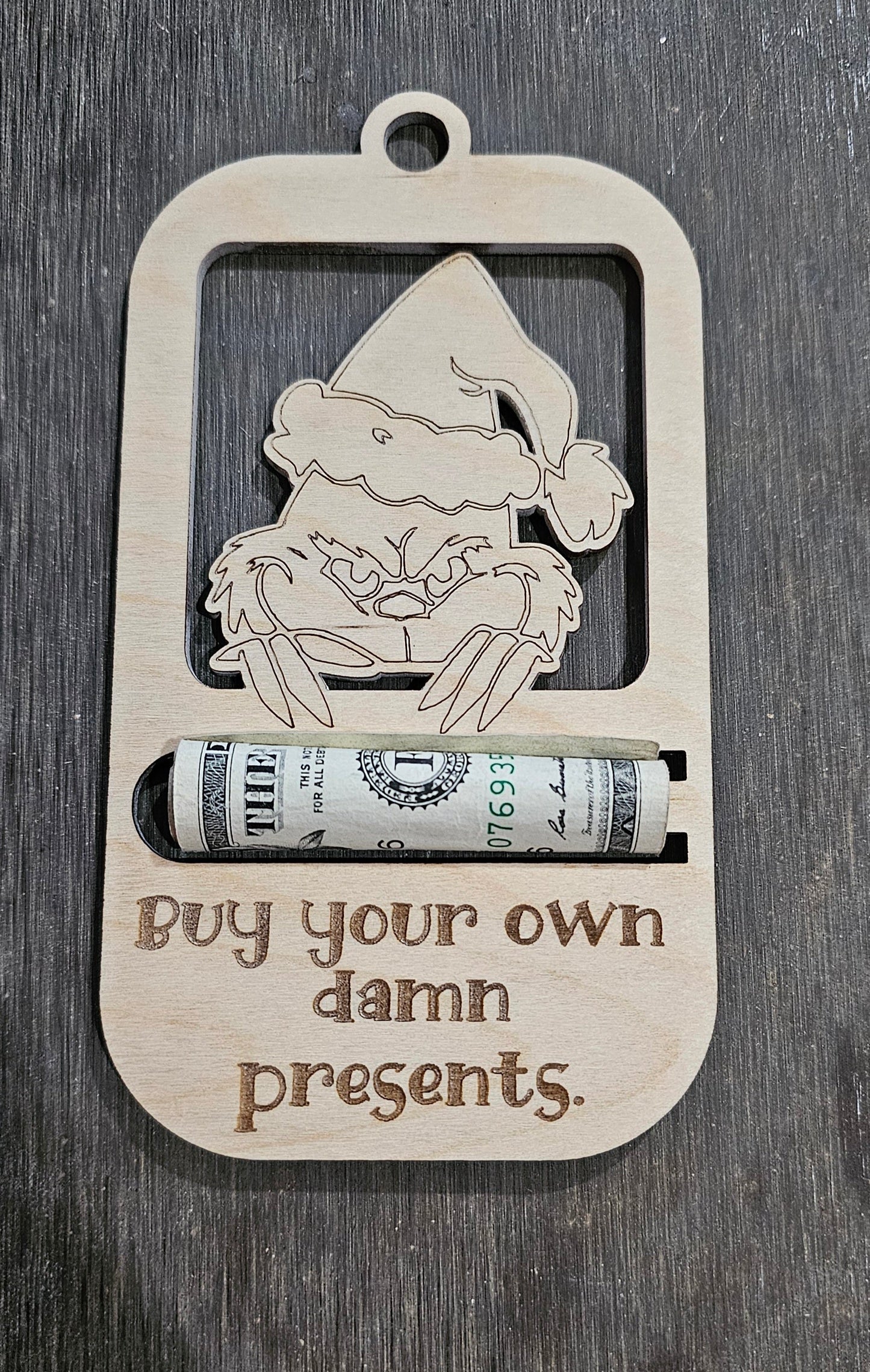 Christmas Cash Ornament- Christmas Tree