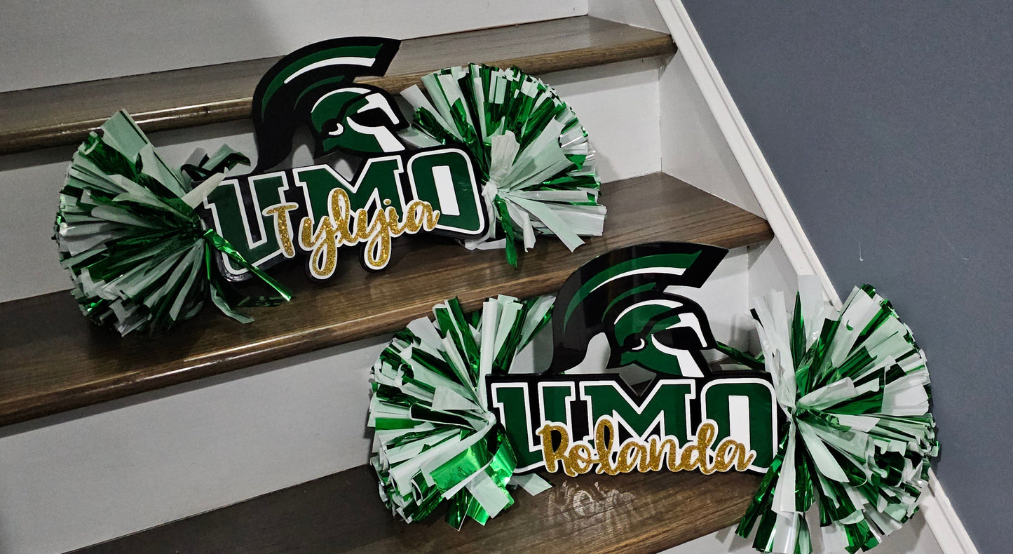 Cheer Spirit Stick Personalized with logo
