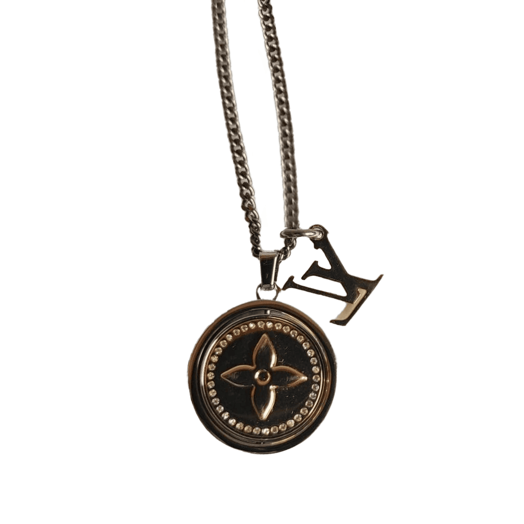 Louis Vuitton Catch 18K Gold Necklace
